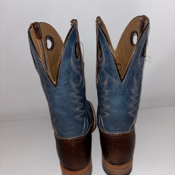 Cody James Western Boots Brown And Blue Men Size 9D - Picture 4 of 6